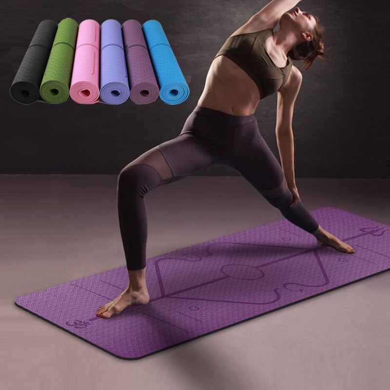Slip Yoga Mat